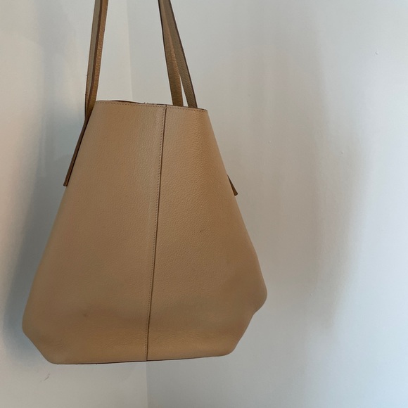 JCrew tan leather shoulder bag - Picture 5 of 8